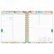 Bonnie Marcus OFFICIAL | 2027 6 x 7.75 Inch 18 Months Weekly Desk Planner | Foil Stamped Cover | July 2026 - December 2027 | Plato | Fashion Designer Stationery